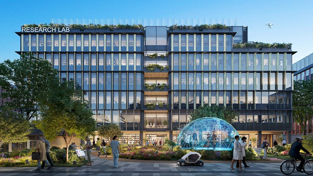 One million square feet of lab, research and office space at the London Cancer District